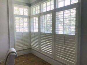 Poly Shutters with Standard Tilt Bar in Raleigh, NC